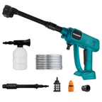 Dili-Lux Wash Gun 6 In 1 Spray Nozzle Sprayer + Makita 18V Battery 4.0Ah Battery and Charger