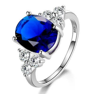The One Ring, 925 Silver. What will you choose - Pink, Amethyst, Sapphire or Mystic Topaz?