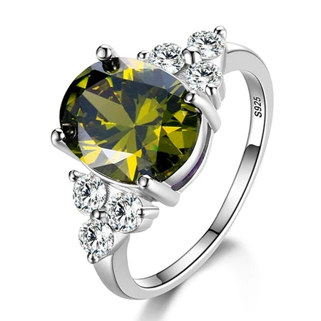 The One Ring, 925 Silver. What will you choose - Pink, Amethyst, Sapphire or Mystic Topaz?