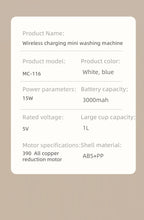 Mini Electric Washing Machine - Clean Smarter, Live Lighter