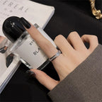 Crystal Pavé Band Ring — Single or Double Row