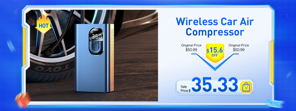 Mini Car Air Compressor 12V 150PSI  Baseus Tire Inflator Pump