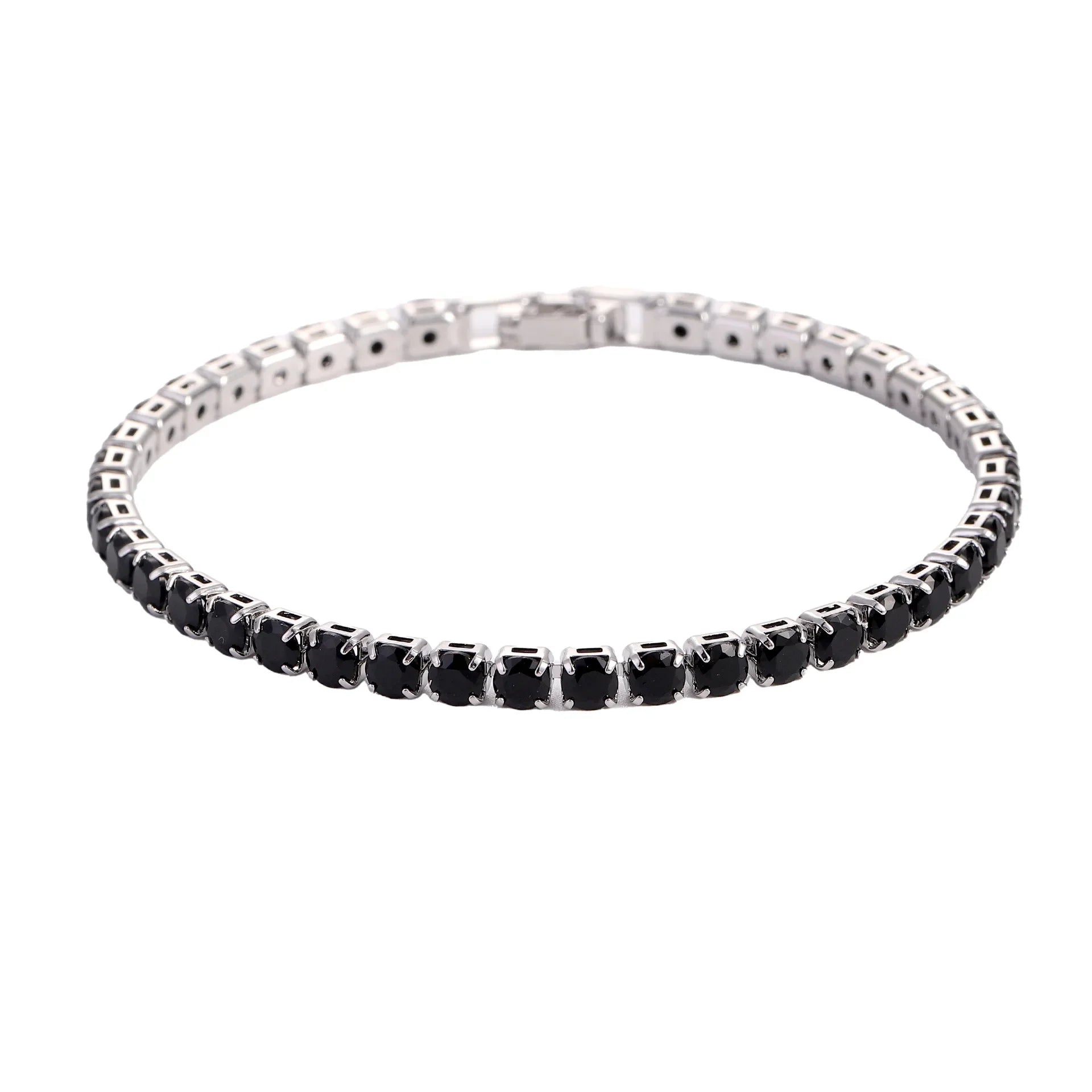 Crystal Tennis Bracelet, 4mm Stones