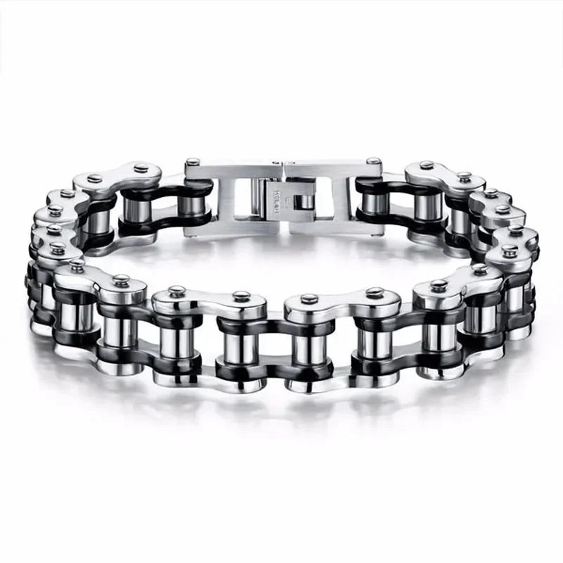 Biker Chain Bracelet - Motorcycle Link