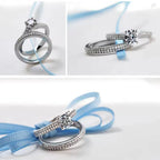 Vintage-inspired ring is designed to work as one complete look or as separate elements