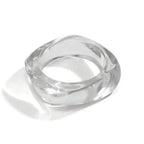 Fascinating Massive Bracelet, Marble Effect