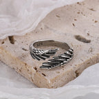 Angel Wing Ring, 925 Silver
