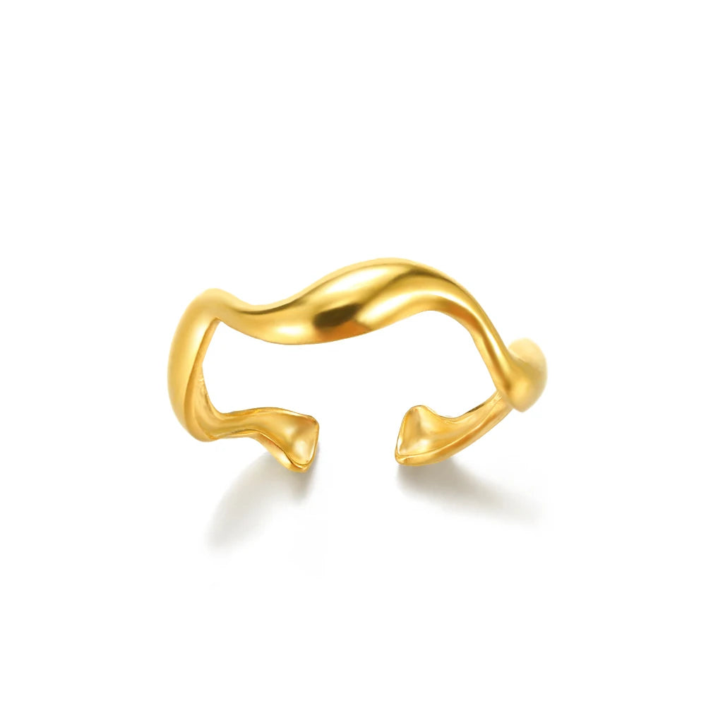 Open Band Cocktail Rings