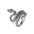 Serpent Wrap Ring, 925 Silver