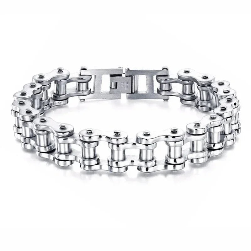 Biker Chain Bracelet - Motorcycle Link