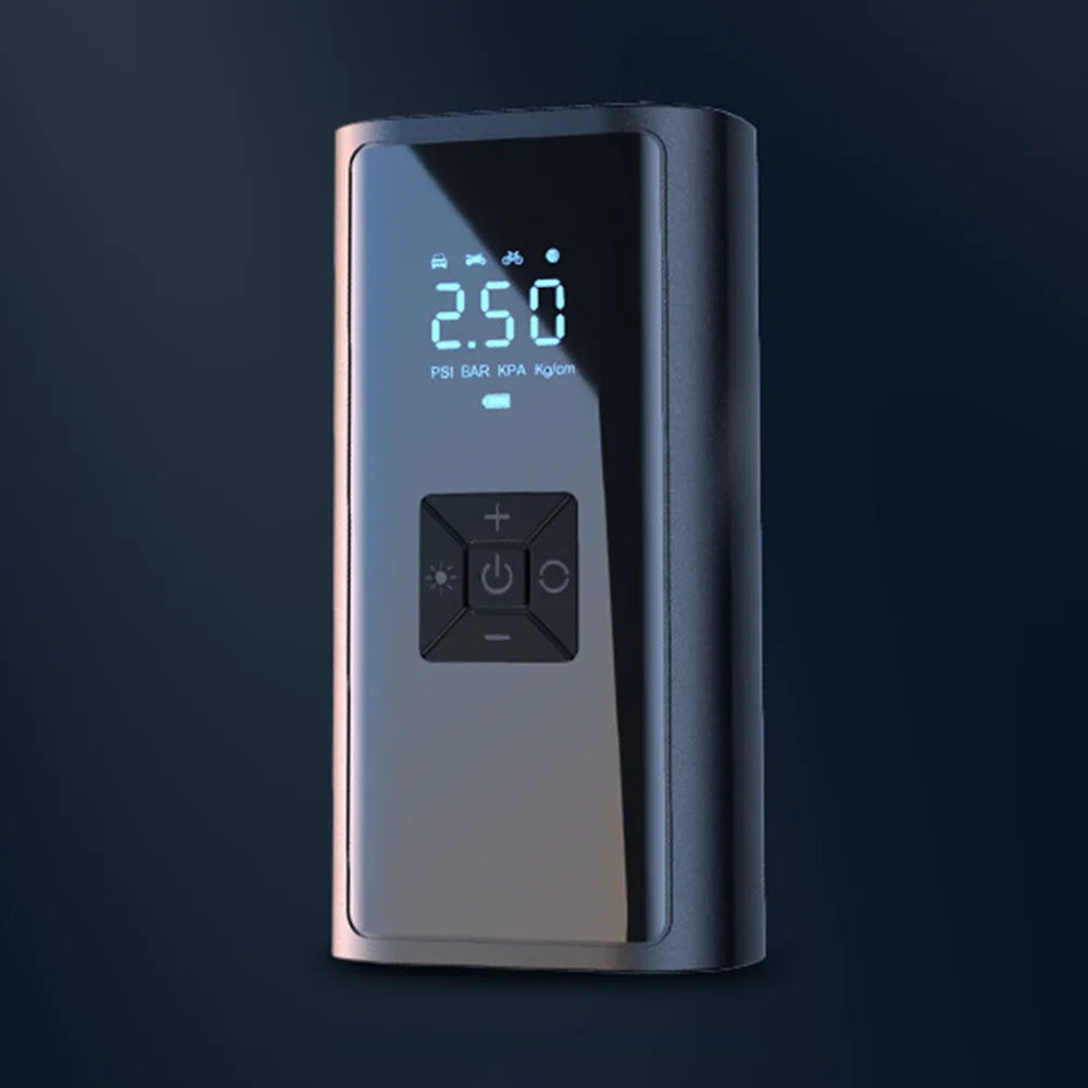 Wireless Handheld Car Inflator Pump 150PSI with Intelligent LCD Display