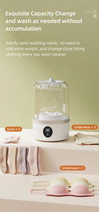 Mini Electric Washing Machine - Clean Smarter, Live Lighter