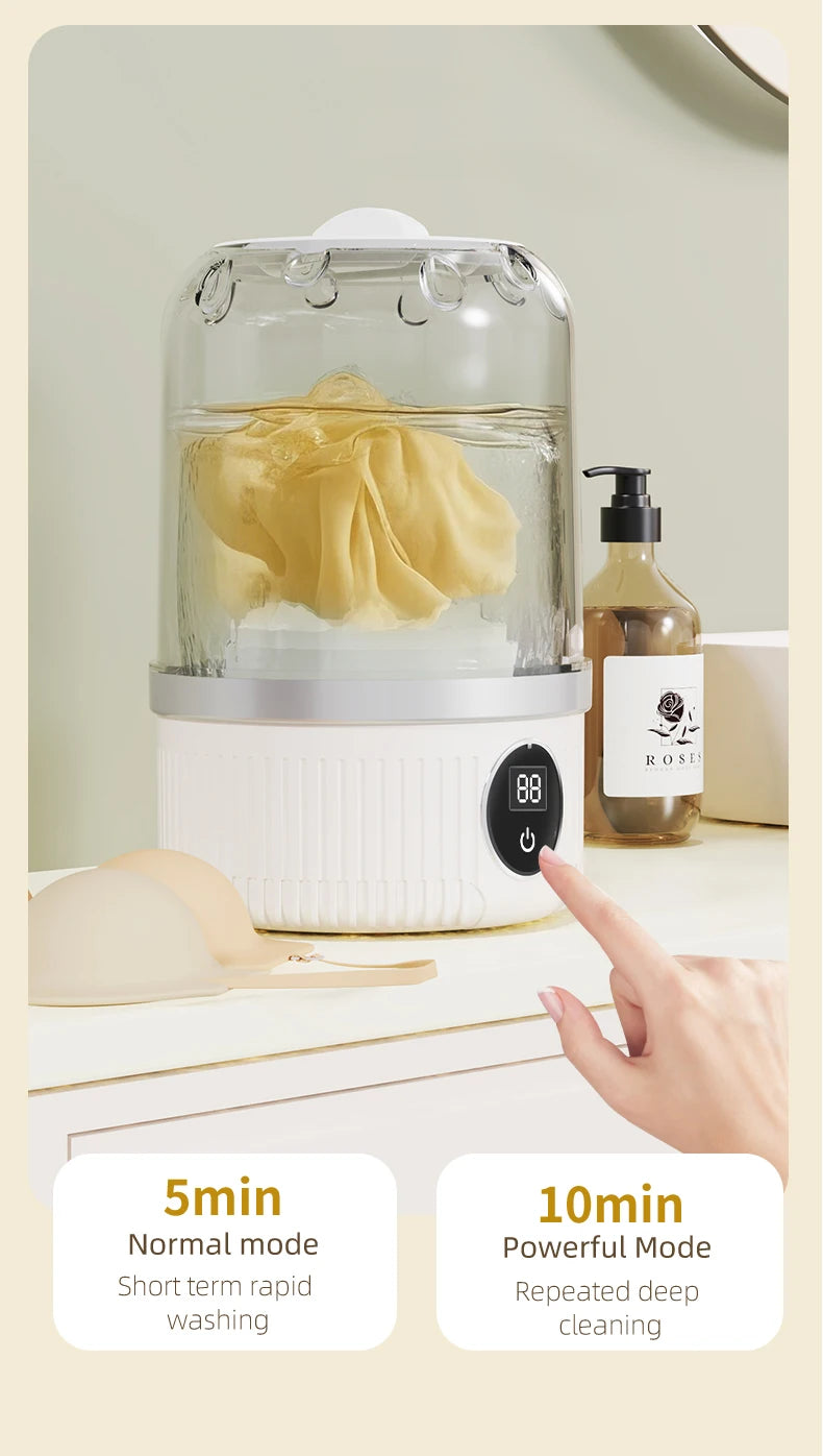 Mini Electric Washing Machine - Clean Smarter, Live Lighter