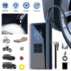 Wireless Handheld Car Inflator Pump 150PSI with Intelligent LCD Display