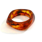 Fascinating Massive Bracelet, Marble Effect