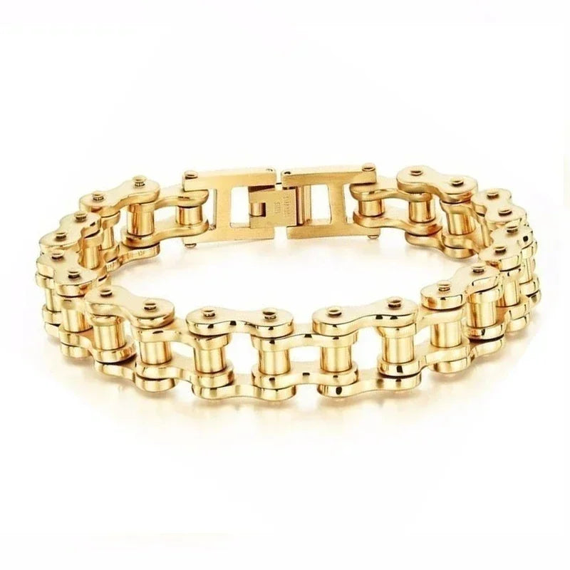 Biker Chain Bracelet - Motorcycle Link