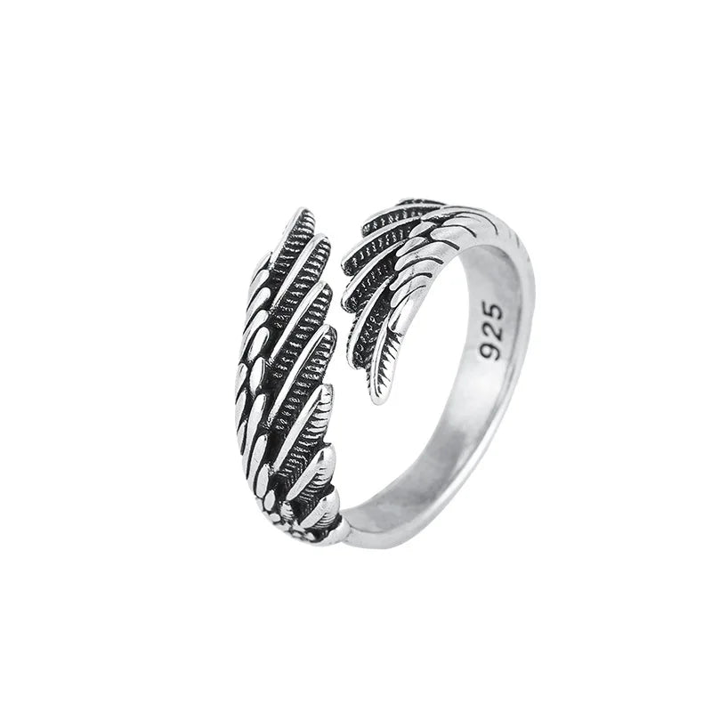 Angel Wing Ring, 925 Silver