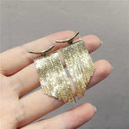 Fashion earrings with tassels