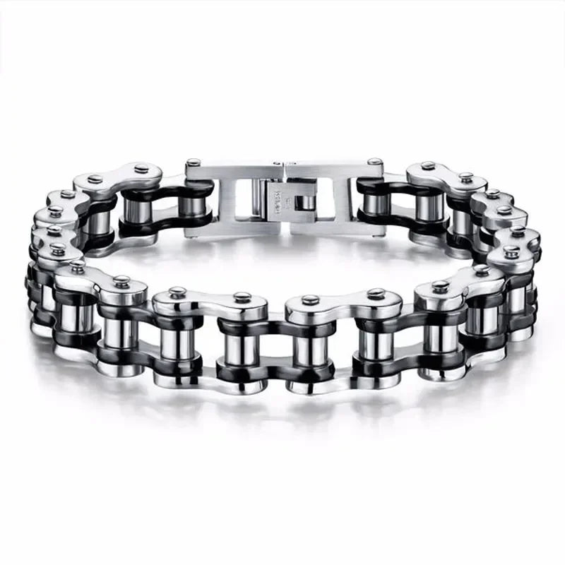 Biker Chain Bracelet - Motorcycle Link