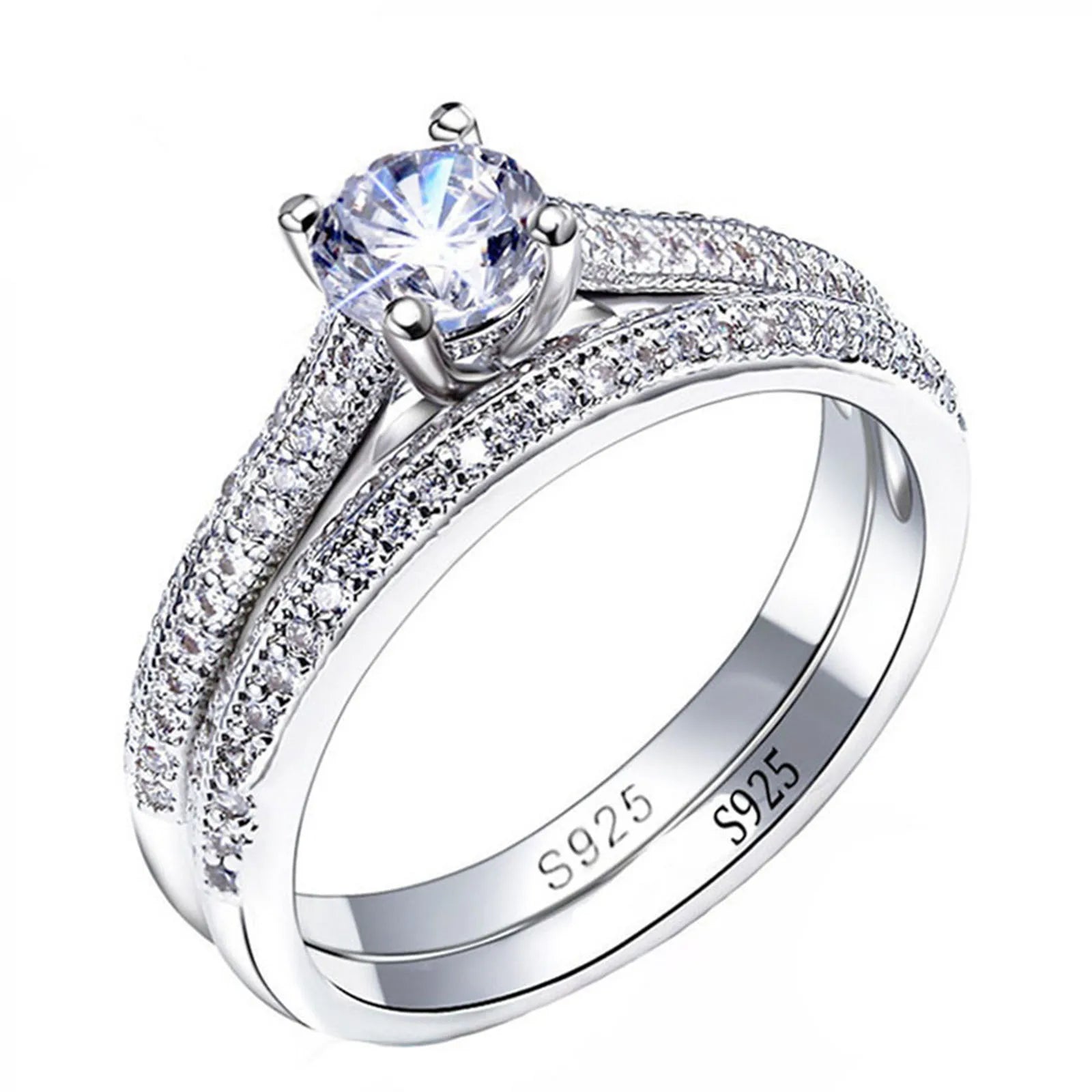 Vintage-inspired ring is designed to work as one complete look or as separate elements