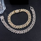 Cuban Link Bracelet — Iced & Plain
