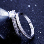 Vintage-inspired ring is designed to work as one complete look or as separate elements