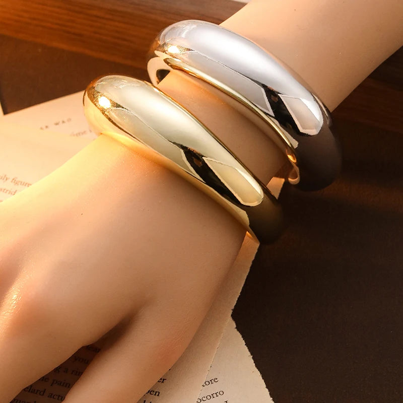 Sculptural Cuff Bangle, Textured Finish