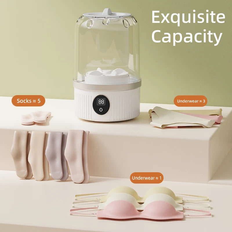 Mini Electric Washing Machine - Clean Smarter, Live Lighter