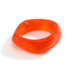 Fascinating Massive Bracelet, Marble Effect