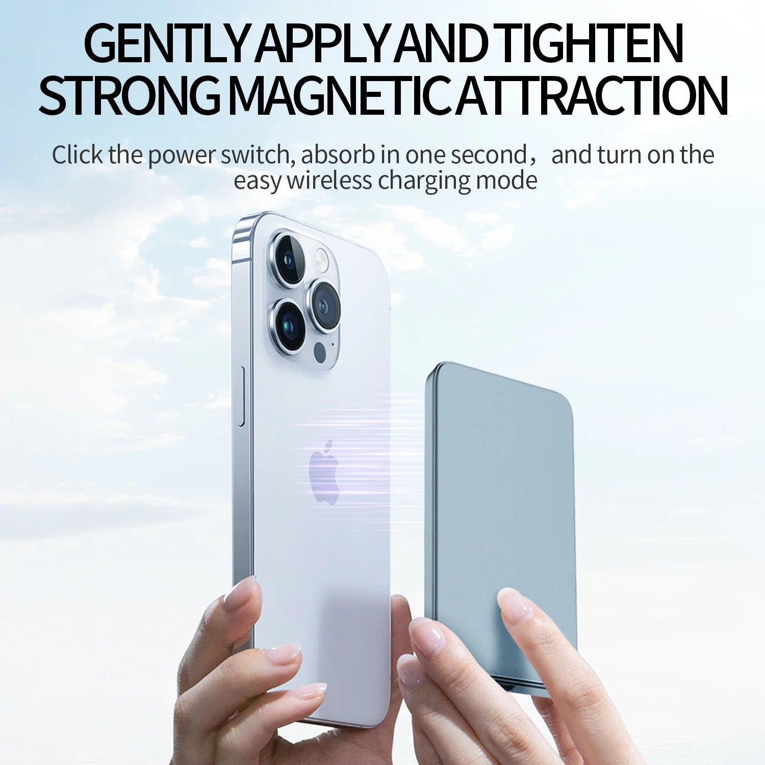 Ultra thin Wireless Magnetic Powerbank For Magsafe