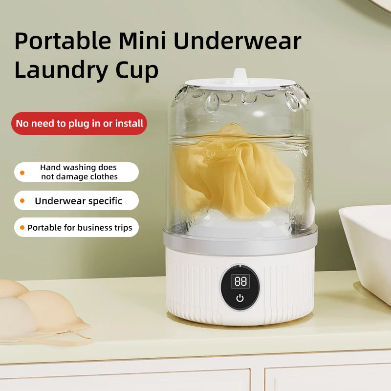 Mini Electric Washing Machine - Clean Smarter, Live Lighter
