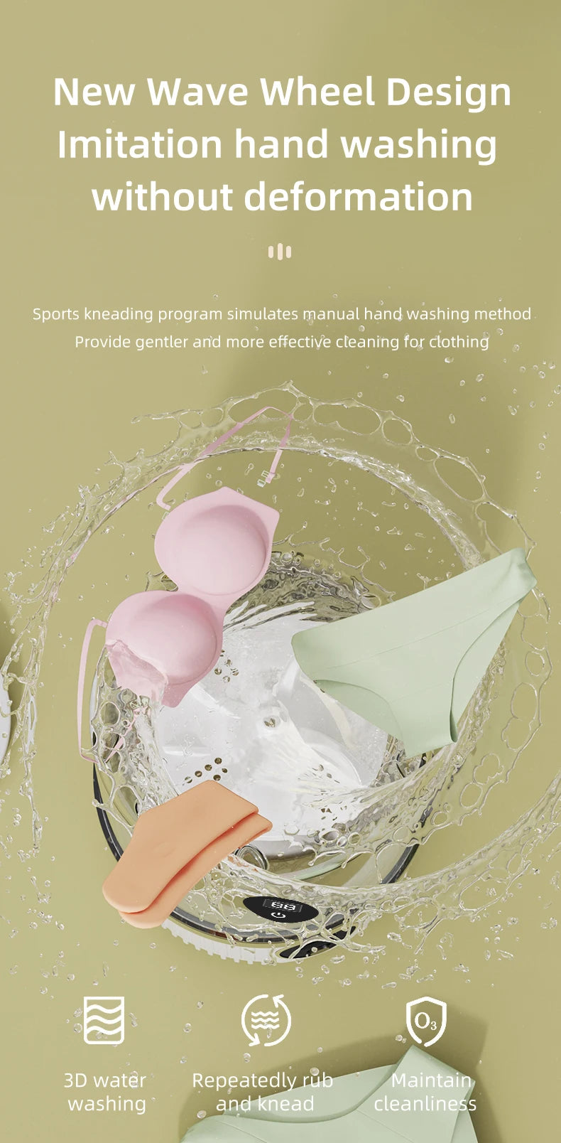 Mini Electric Washing Machine - Clean Smarter, Live Lighter