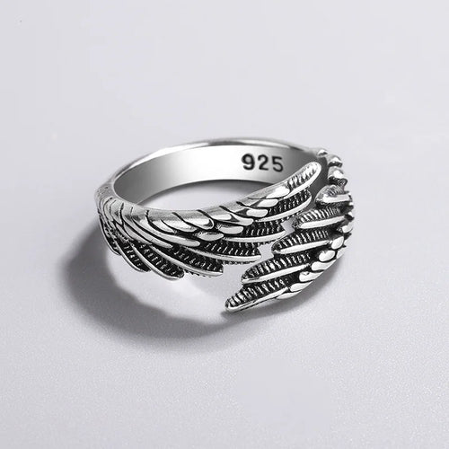 Angel Wing Ring, 925 Silver