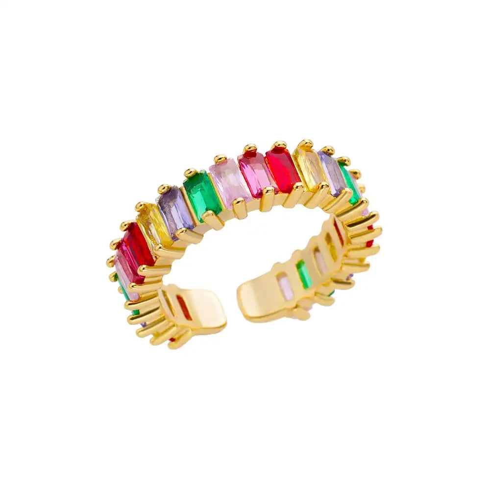Open Band Cocktail Rings