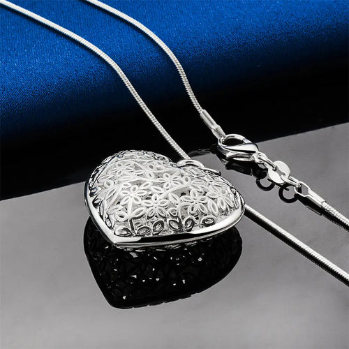 A delicate expression of love, captured in silver